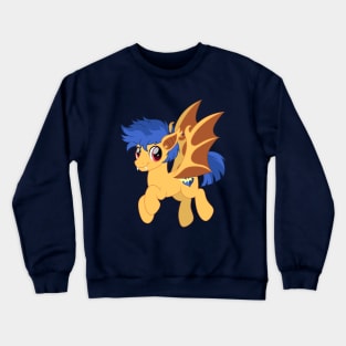 Flash Sentry bat pony redraw Crewneck Sweatshirt